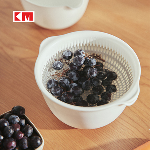 <span class=keywords><strong>Panier</strong></span> <span class=keywords><strong>d</strong></span>'égouttage en plastique pour la cuisine Plateau à fruits <span class=keywords><strong>Panier</strong></span> de ménage <span class=keywords><strong>Panier</strong></span> de stockage <span class=keywords><strong>Panier</strong></span> à filtre à eau - Product Image 3