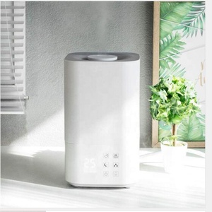 Mini Ultrasonic <b>Humidifier</b> WiFi App-Controlled Aroma <b>Diffuser</b> LED Screen 360 Double Layers Mist Nozzle Black Household Hotel - Product Image 4