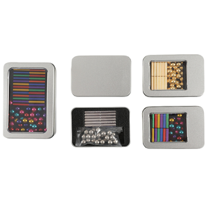 ของเล่นเพื่อการศึกษาของเด็กแท่งแม่เหล็กชุดลูกบอลแม่เหล็กพร้อมบล็อกก่อสร้างของเล่นบรรเทาความเครียด - Product Image 3