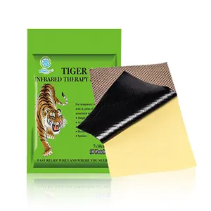 Produttore Hot Capsicum gesso migliore qualità Herbal Back Pain Relief Patch poroso Tiger Capsicum gesso