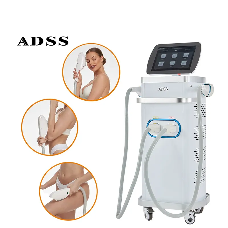 ADSS Anti-Puffiness Unbegrenzte Blitze Laser Ipl Permanente Haaren tfernungs maschine