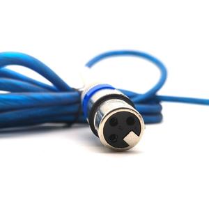 แจ็คโทรศัพท์สเตอริโอขนาดเล็ก XLR ตัวเมีย<span class=keywords><strong>3</strong></span>ขาเป็น<span class=keywords><strong>3</strong></span>.5มม. สายสัญญาณเสียงตัวผู้ - Product Image 2