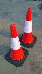 थोक शुनलू मॉडल a040 750 मिमी लाल + काले लचीले pvc pvc pc ट्रैफिक चेतावनी - Product Image 6