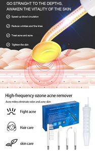 Máquina Portátil de Bioondas de Alta Frecuencia para Terapia Facial y Corporal, Tratamiento del Acné, Rejuvenecimiento, Enchufe Europeo, Tamaño para el Cuello, Hecha de Plástico - Product Image 3
