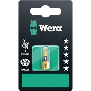 WERA - 05073336001 embouts Pozidriv (emballage libre-service)-EAN 4013288029362 INSERTS POUR EMBOUTS DE VISSAGE - Product Image 1