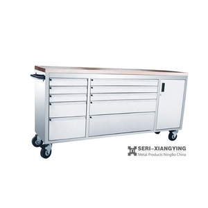 72 inch Heavy Duty Stainless Steel Tool Chest/Tool Box/Tool Cabinet for garden garage workshop tools storage