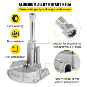 Kit kualitas tinggi 12 kaki sistem kemudi kapal pesiar putar laut sistem kemudi kabel luar - Product Image 3