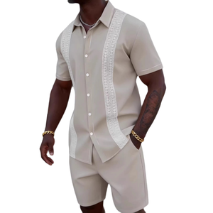 Factory Made Polyester Material Made <b>Shirts</b> For Men Custom <b>Button</b> Closure Newest Denim Style Men <b>Shirts</b> - Product Image 1