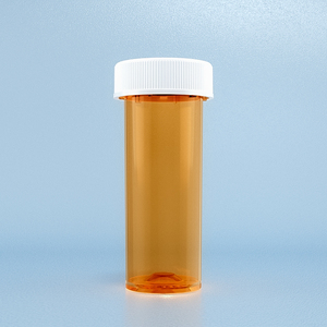 בקבוקוני פלסטיק כתומים לתרופות בהתאמה אישית, 6 דראם עד 60 דראם, עם פקק עמיד בפני ילדים בלחיצה וסיבוב. - Product Image 5