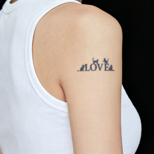 Divertente <span class=keywords><strong>gatto</strong></span> tatuaggio temporaneo tatuaggio Semi-permanente impermeabile e anti-sudore della durata <span class=keywords><strong>di</strong></span> 2 settimane realistico tatuaggio adesivi a base <span class=keywords><strong>di</strong></span> erbe - Product Image 4