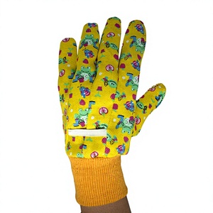 <b>Garden</b> Glove with Nitrile Coated Floral Print <b>Liner</b> Anti-Slip Tear-Resistant & Durable 10 Inch - Product Image 5