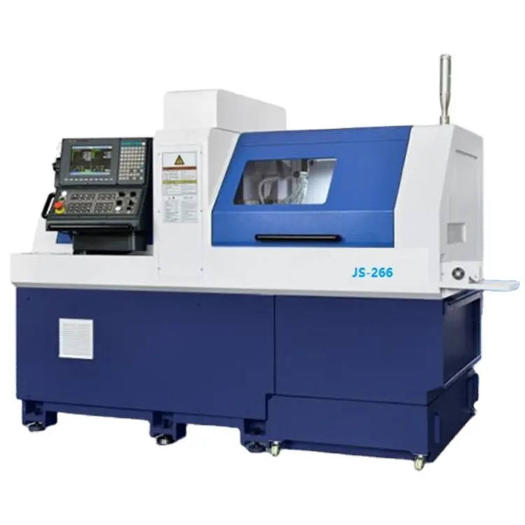 Torno Cnc Drive Banco de 4 ejes Marco inclinado Torno central Cnc automático manual