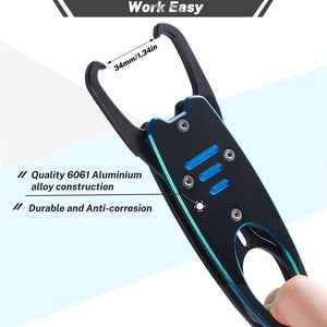 KLIFISHING 6061 Aluminium Fischgreifer Professionelles Angelzubehör-Set Fischgreifer mit Waage 2-in-1 - Product Image 3