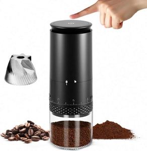 Smart <b>Mini</b> SS Core Coffee <b>Grinder</b> 38 Levels Adjustment High Performance Rechargeable Electric Burr Coffee <b>Grinder</b> for Travel - Product Image 1