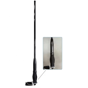 เสาอากาศเคลื่อนที่แบบสปริงบาร์เรล VHF/UHF 6.5dBi สำหรับงานหนัก ทำจากไฟเบอร์กลาส สำหรับวิทยุดิจิตอล 4G 5G พร้อมหัวต่อ PL259 - Product Image 1