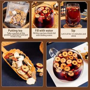 Hochwertiger Ginseng Polygon atum Mulberry und Wolf berry Nou rishing Shibao Tee für Herren zur Stärkung des Körper-und Energie tees - Product Image 4