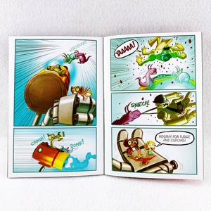 Ricky ricotta robot hùng mạnh Dav Pilkey đầy đủ màu sắc cuốn sách viễn tưởng cầu trẻ em - Product Image 5