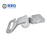 Electrical Fixing,Fastening &Support Strap Hanger for Angle Purlin, Right Angle, 3/32" Flange1-1/4" Strap