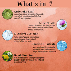 Capsules Détoxifiantes pour le Foie les Plus Vendues avec Choline – Complément Alimentaire qui Aide à Détoxifier le Corps et Favorise la Santé Hépatique - Product Image 3