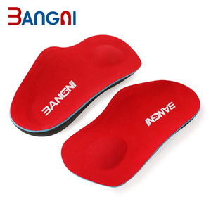 Footmaster Cina produsen CE bersertifikat Orthopedic kaki datar 3/4 sisipan lengkungan dukungan EVA sol grosir - Product Image 4