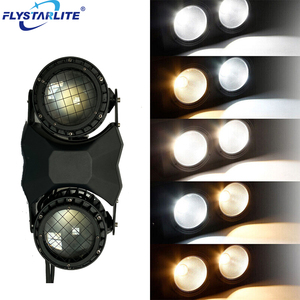 Flystar FS-LW2100 extérieur COB LED Par lumière 200W 2 yeux chaud blanc froid <span class=keywords><strong>effet</strong></span> IP65 DMX public Blinder lumière pour utilisation DJ - Product Image 3