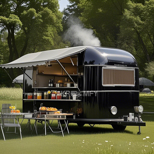 Remolque de Comida Móvil de Alta Calidad 2025, Camión de Comida para Hot Dogs y Café, en Venta - Product Image 1