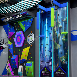 El Gran Parque de Trampolines Interior en el Centro Comercial Incluye una Combinación de Toboganes, Circuitos de Obstáculos y Rocódromos - Product Image 6