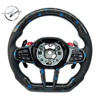 Volant sport en fibre de carbone à 4 branches YZ Brand, vente directe usine, pour G30 G31 G32 X3 G01 X4 G02 M2 G87, personnalisable