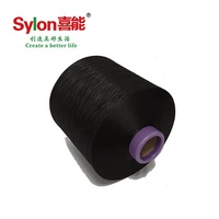 Oreiller d'hôtel en fibre de charbon de bambou noir, polyester antibactérien et désodorisant, 300D/288F