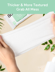 Lingettes humides pour bébé écologiques, naturelles, non parfumées, personnalisées, à l'aloe vera et au charbon de bois, en vrac - Product Image 4