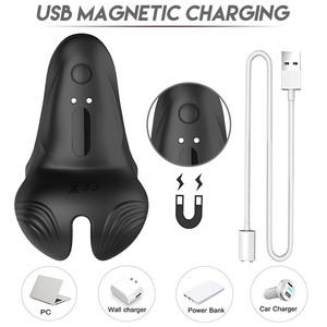 Anillo <span class=keywords><strong>Vibrador</strong></span> de Masturbación Masculina Perona con Huevos Recargables - Juguete Sexual Masculino Modelo XY-129 Hecho en China - Product Image 5