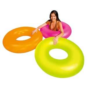 INTEX 59262 NEON don tüpler yetişkin şişme yüzme simidi yüzme daire yüzme havuzu yaşam şamandıra - Product Image 2