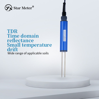 Transmetteur d'humidité du sol CSF15, capteur TDR d'humidité IP68 en acier certifié SIL, fonction mémoire OEM/ODM, Star Meter, garantie 1 an