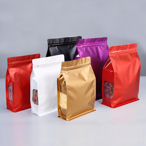 Tùy Chỉnh Khô Thực Phẩm Trái Cây Khô Nấm Nhựa Gia Vị Bao Bì Nhôm Foil 8 Side Miếng Vải Hình Tam Giác <span class=keywords><strong>Doypack</strong></span> Đáy Phẳng Rõ Ràng Túi - Product Image 3