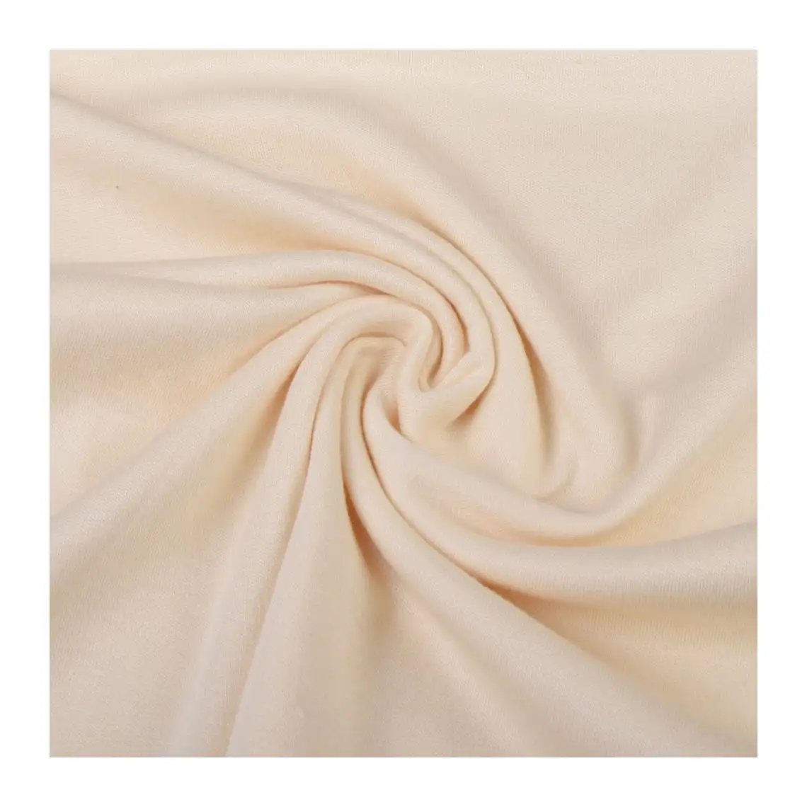 Tecido de malha de algodão orgânico de bambu trançado liso tingido 70% tecido de algodão orgânico 30%