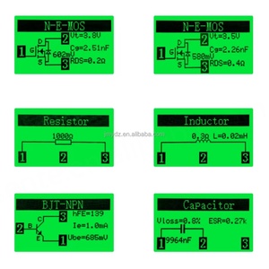LCR-T4 เครื่องทดสอบทรานซิสเตอร์มัลติฟังก์ชั่น HKST SMT ตัวเก็บประจุตัวต้านทานไดโอดไตรโอดไทริสเตอร์ไดโอดคู่ - Product Image 3