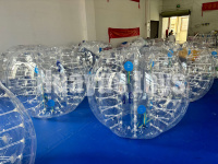 Matériau TPU de haute qualité 1.5M boule de pare-chocs gonflable taille humaine corps boule de pare-chocs ballon jouets pour jeu de Sports de plein air