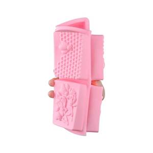 MUYULINS Factory 6-cavity Oval Cuboid Shape Maker LFGB Platinum Non-stick BPA-free <b>Silicone</b> Soap Mold - Product Image 6