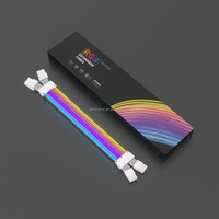Nouveau câble ARGB pour ordinateur avec DC Neon Flex LED droite RGB mâle à femelle en cuivre et PVC en stock!