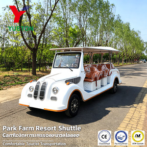 Autobús Turístico Clásico de 6 Plazas, Vehículo Turístico Vintage con Certificación CE, Ideal para Parques, Zonas Turísticas, Granjas, Centros Comerciales y Parques de Atracciones - Product Image 2