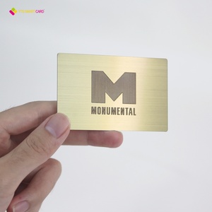 บัตรโลหะธุรกิจสีดำด้านแบบกำหนดเองได้รุ่นใหม่ YTS / บัตรโลหะสแตนเลส 304 - Product Image 3