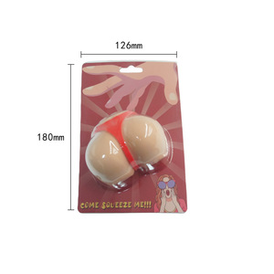 Novel Funny Toys Spoof Decompression Silicone Soft <b>Squeeze</b> Toys Creative Fun Big Butt Pinch Fun Vent <b>Ball</b> - Product Image 2
