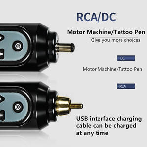 Fuente de Alimentación Inalámbrica para Tatuajes Ghostaxe, Pantalla LCD, Batería de Gran Capacidad para Máquina de Tatuar, Interfaz RCA/DC, Suministros Profesionales para Tatuajes - Product Image 2