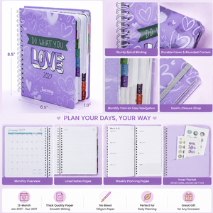 Cuadernos de Tapa Dura en Espiral OEM para Estudiantes, A4 A5, Libretas al por Mayor, Agendas, Diarios Personalizados, Cuadernos Bonitos - Product Image 3