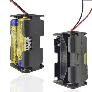 Meist verkaufte Produkte AA-Batterien <span class=keywords><strong>UM</strong></span>-3 1.5v 4 Aa Batterie halter Fall Kunststoff-Box Rücken an Rücken 6v Batterie halter - Product Image 6