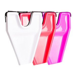 Capa de Peluquería Wanmei, Resistente al Agua, de Plástico, para Salón de Belleza y Barbería, en Blanco, Rosa, Rojo y Morado - Product Image 1