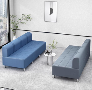 Sillón de Espera para Barbería en Oferta, Sillón de Espera de Cuero Sintético para Sala de Estar, Dormitorio, Centro Comercial, Comedor y Gimnasio - Product Image 5