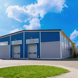 Bâtiment d'entrepôt en acier préfabriqué standardisé, conforme aux codes de sécurité internationaux - Product Image 1