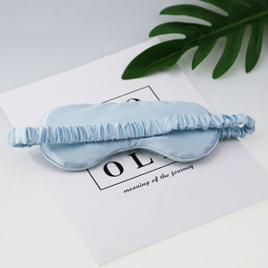 โรงงานมาส์กตาผ้าฝ้ายแฮนด์เมดคุณภาพสูงทํามาส์กตาเดินทางระบายอากาศได้เรียบพร้อมสายรัดสําหรับการนอนหลับอุปทาน OEM - Product Image 6