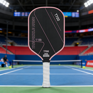Racchetta da Pickleball Portatile T700 di Alta Gamma per Competizioni, Spessore 16mm, in Fibra di Carbonio a Nido d'Ape, con Impugnatura Integrata Opaca per Intrattenimento - Product Image 1